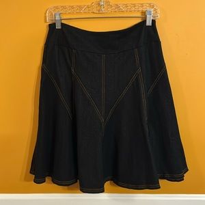 Denim Skater Skirt - Laura Hlavac